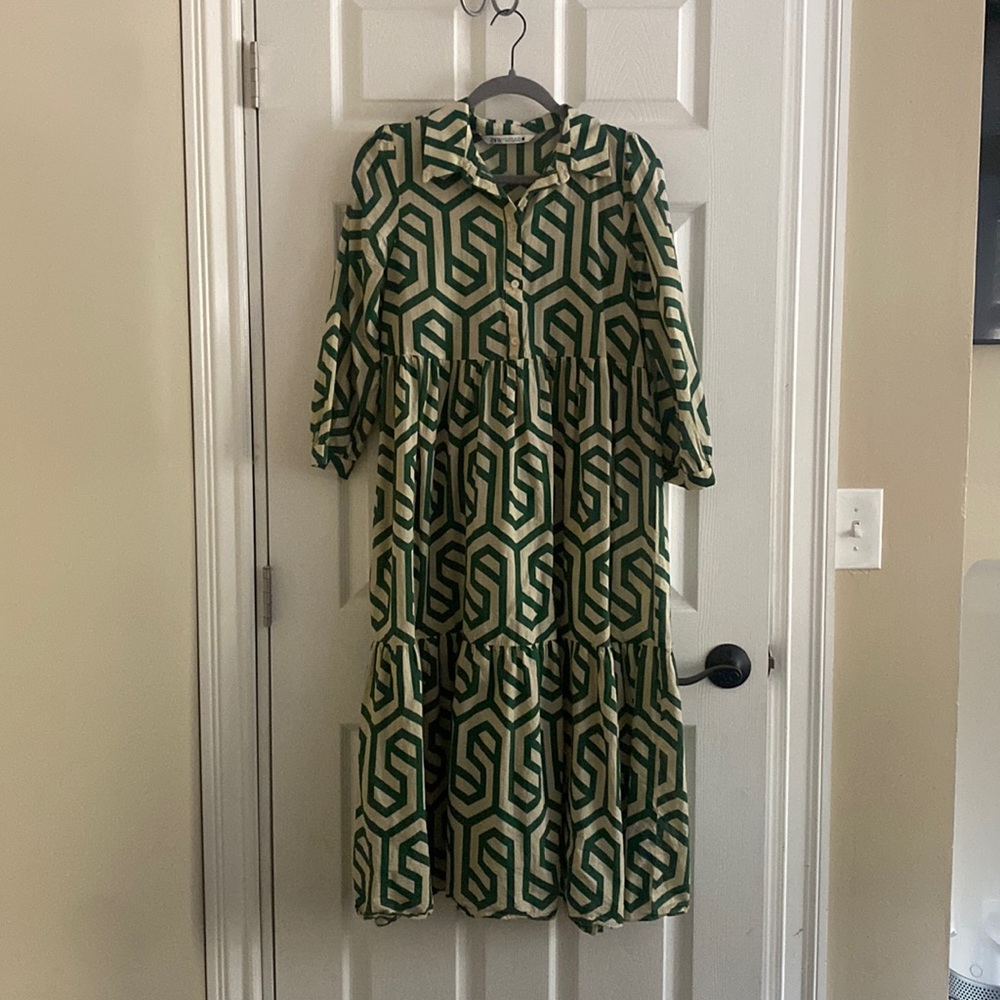 Zara Printed Dress